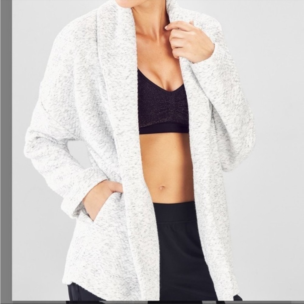 Fabletics Vanessa Quilted Cardigan Jacket